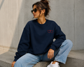 SHINE Midnight Hearts Oversized Sweatshirt